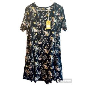 Fat Face women’s size 8R short sleeve cotton dress NWT